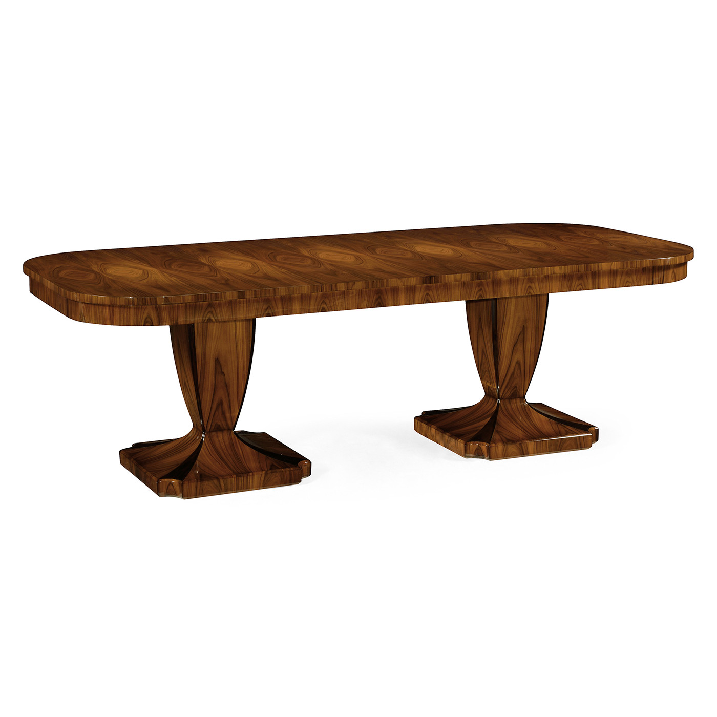 Double Pedestal Dining Table - High Sheen 95