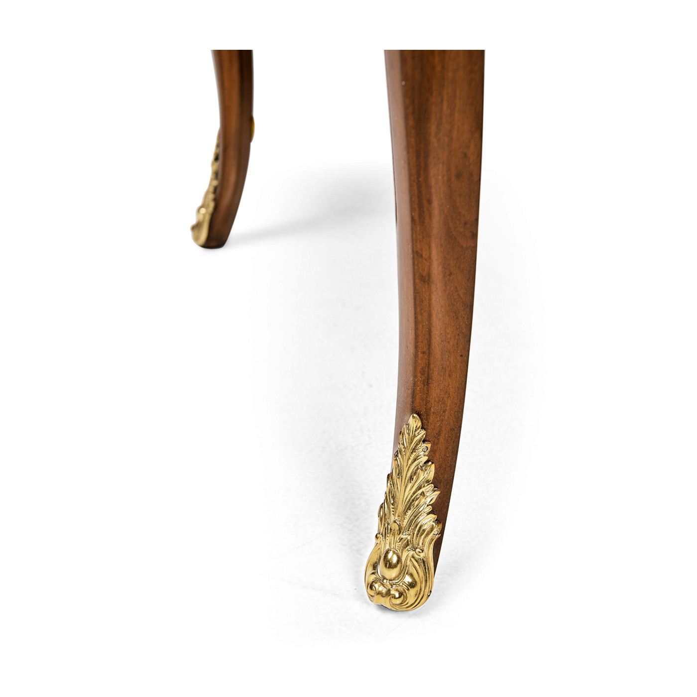 Mahogany lamp table with mother of pearl & marquetry