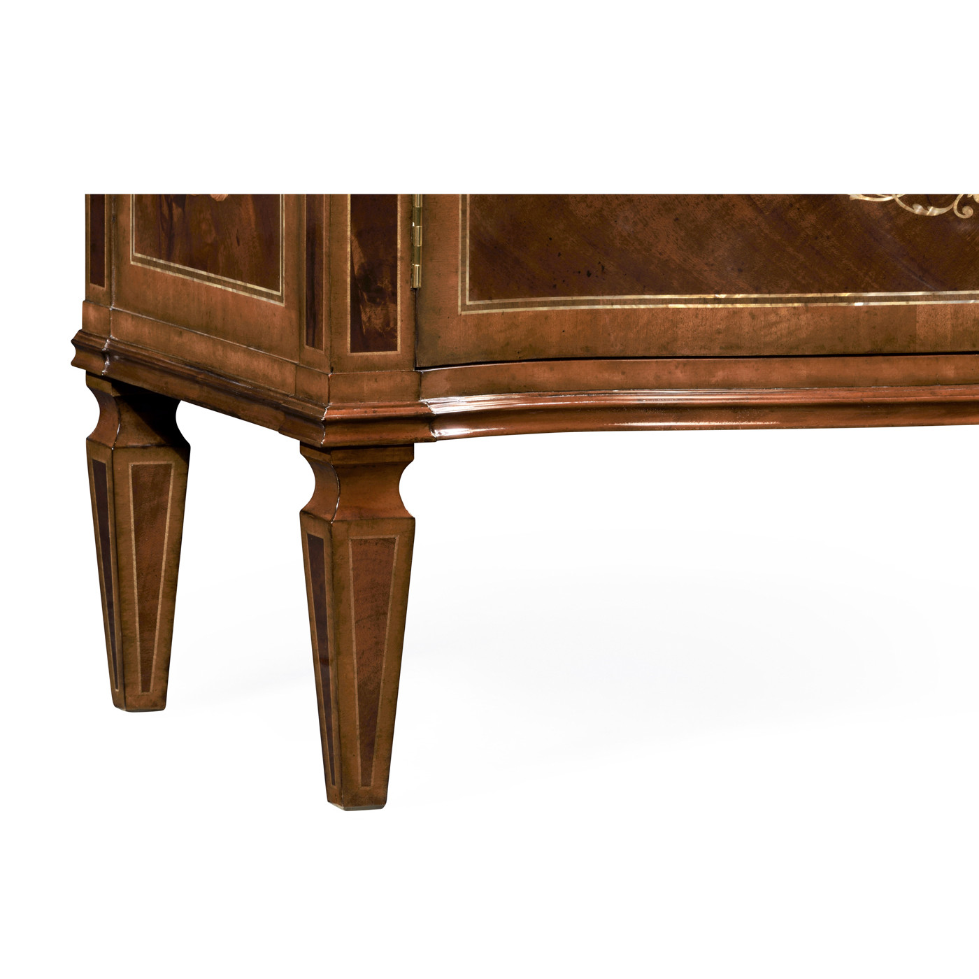 Tall Mahogany Bookcase