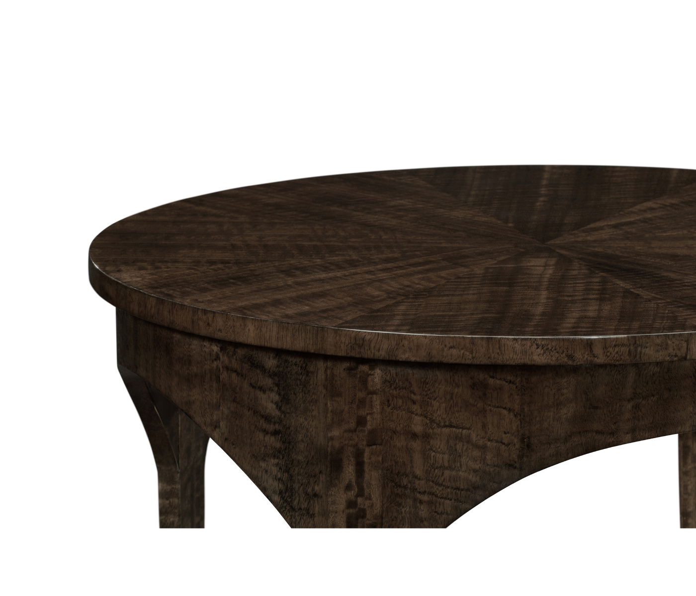Round Black Eucalyptus Side Table