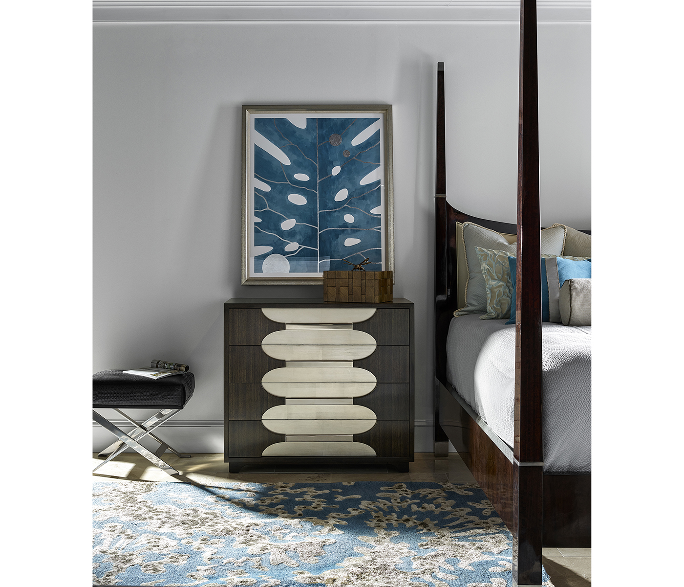 Black Eucalyptus UK Queen Bed