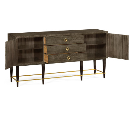 Smoked Grey Figured Eucalyptus Buffet