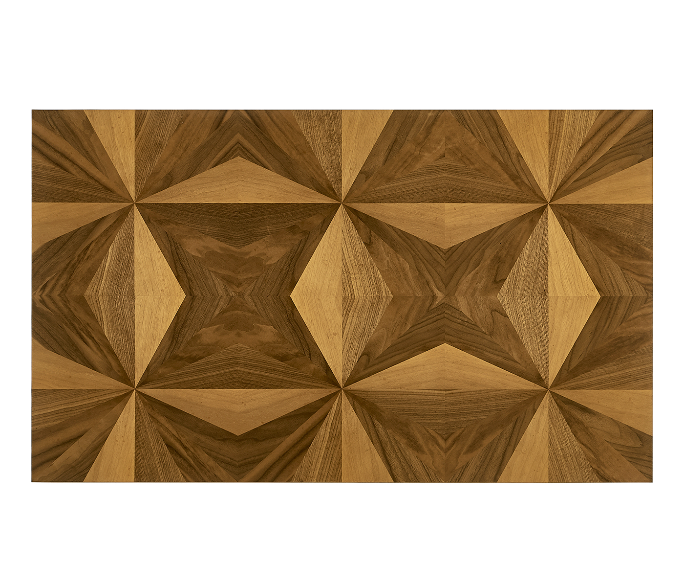 Rectangular Bookmatched Walnut Coffee Table