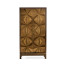 Bookmatched Walnut Storage Cabinet