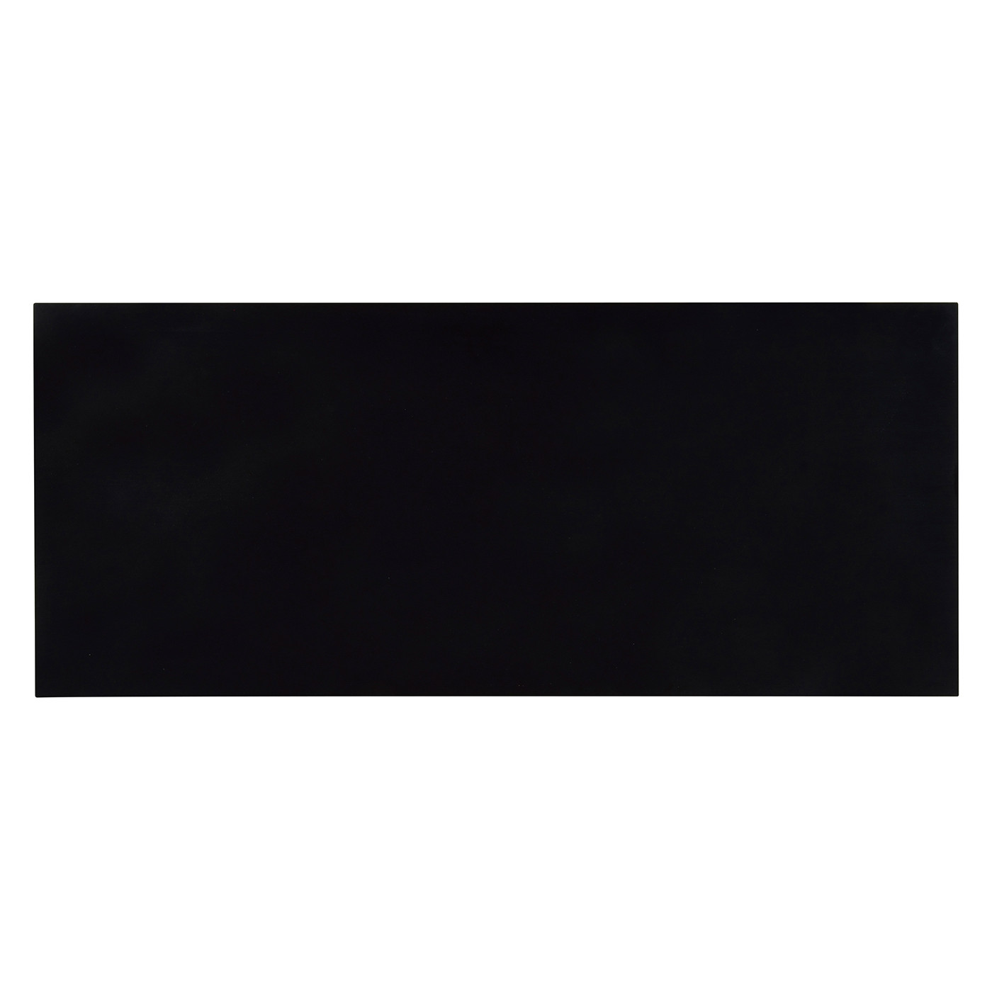 Black Storage Cabinet with Patterned Front