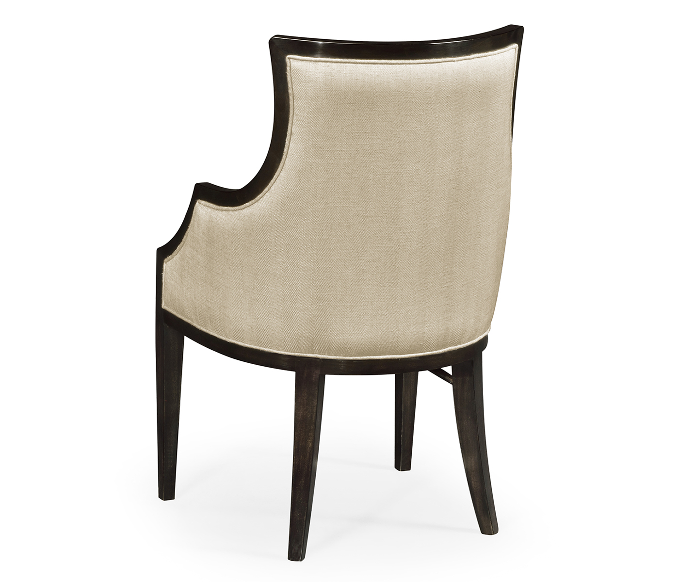 Smoked Grey Eucalyptus Dining Arm Chair