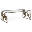 Brass & Glass Coffee Table