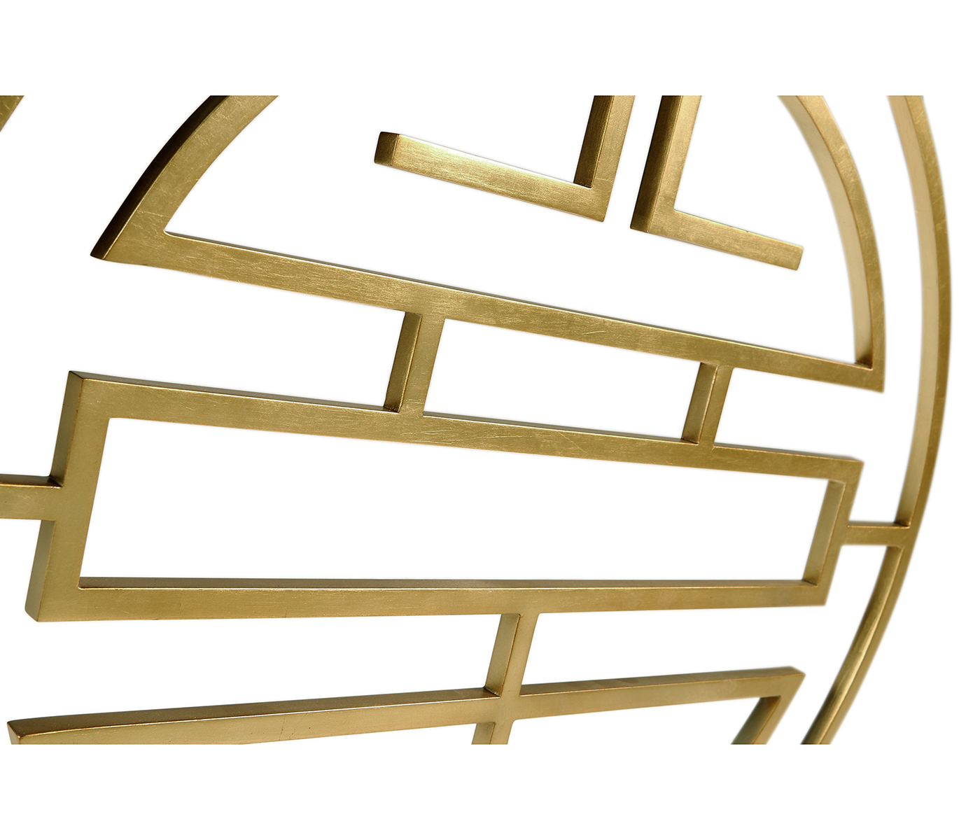 Gilded Oriental Medallion Emperor Red Console Table 