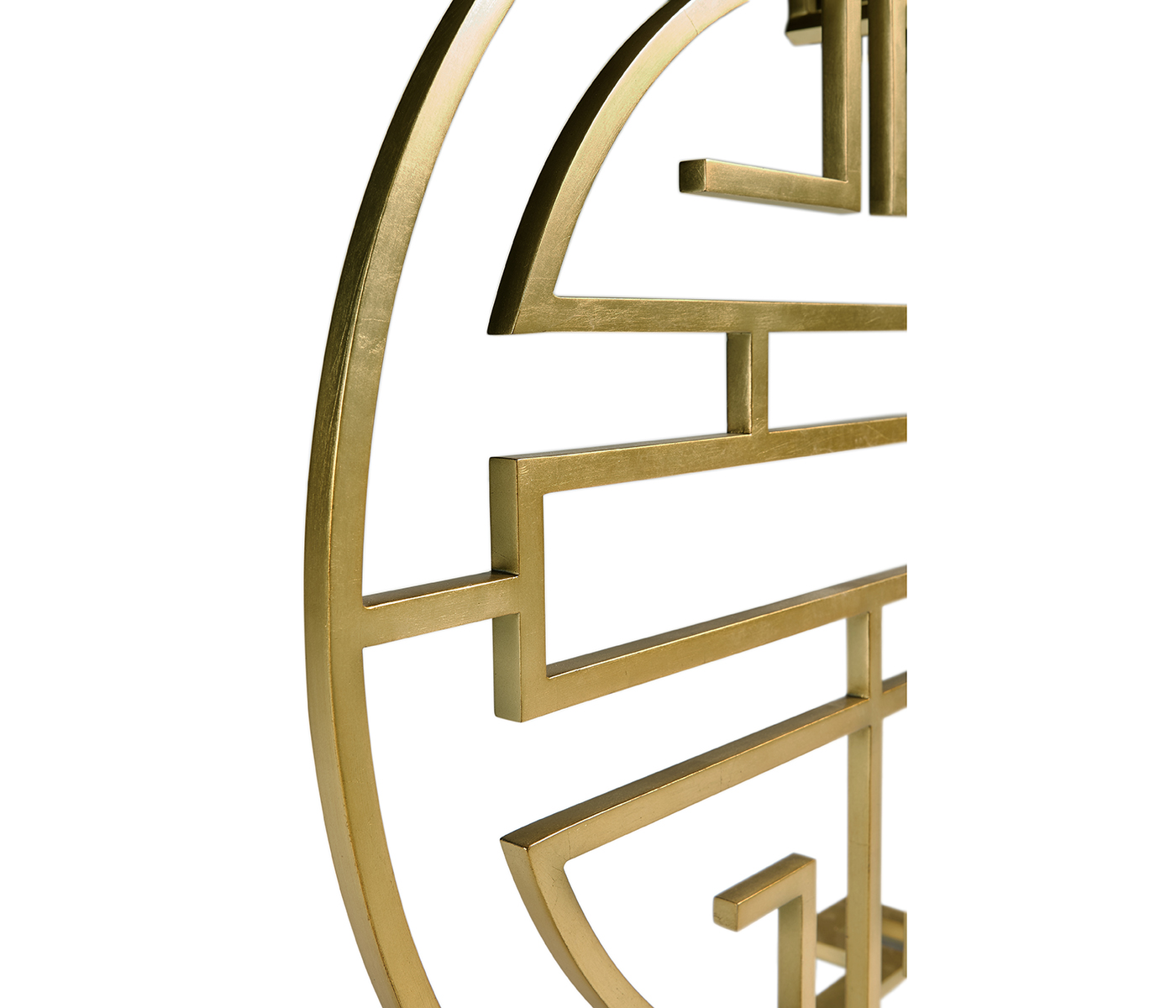 Gilded Oriental Medallion Emperor Red Console Table 