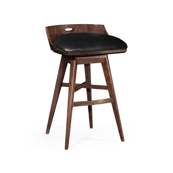 Langkawi Natural Walnut Bar Stool