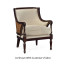 Langkawi Curved Rattan Back Occasional Chair