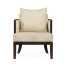 Langkawi Occasional Tub Chair with Rattan Matte Back