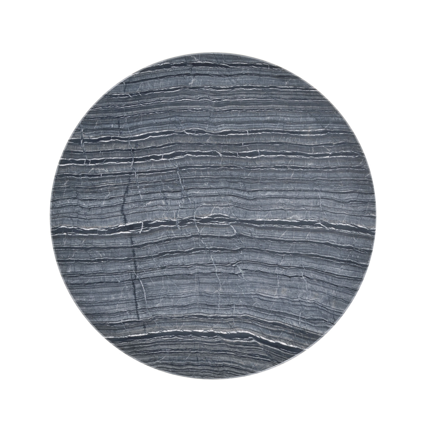 Round Geometric Dome Brass Dining Table with A Grey Marble Top 51