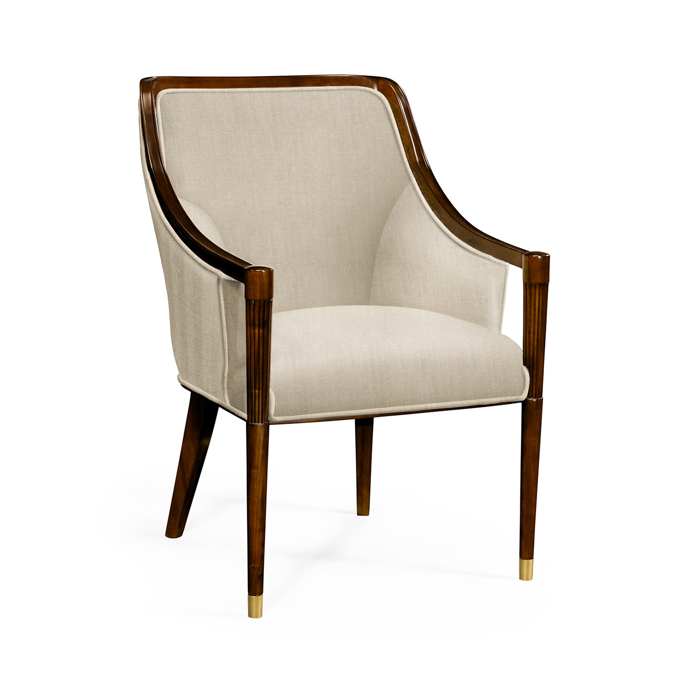 Contemporary Antique Mahogany Dining Chair