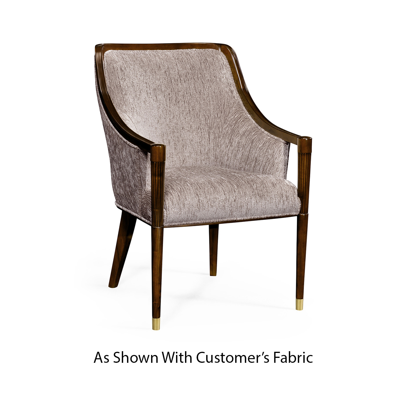 Contemporary Antique Mahogany Dining Chair