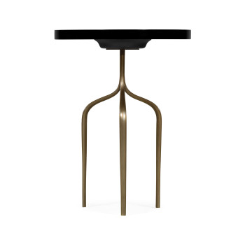 Helical Wine Table with Tripod Base