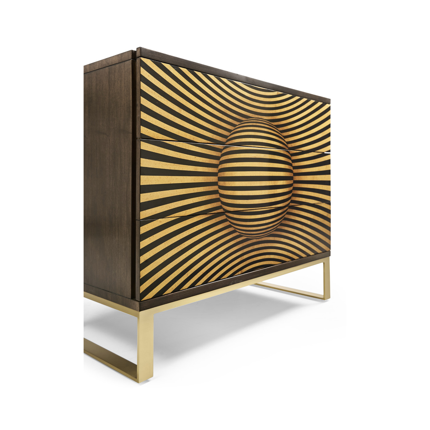 3D Op Art Chest of Drawers