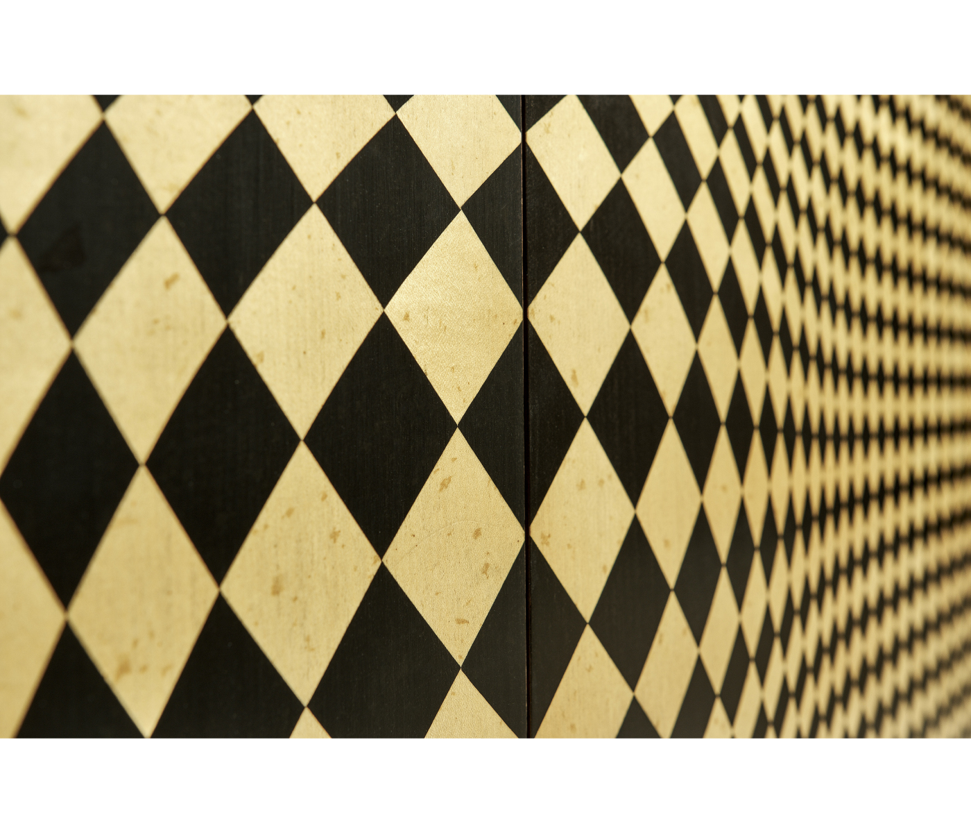 3D Op Art TV Entertainment Unit