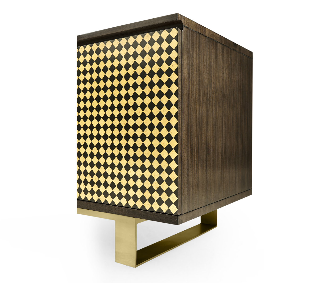 3D Op Art TV Entertainment Unit