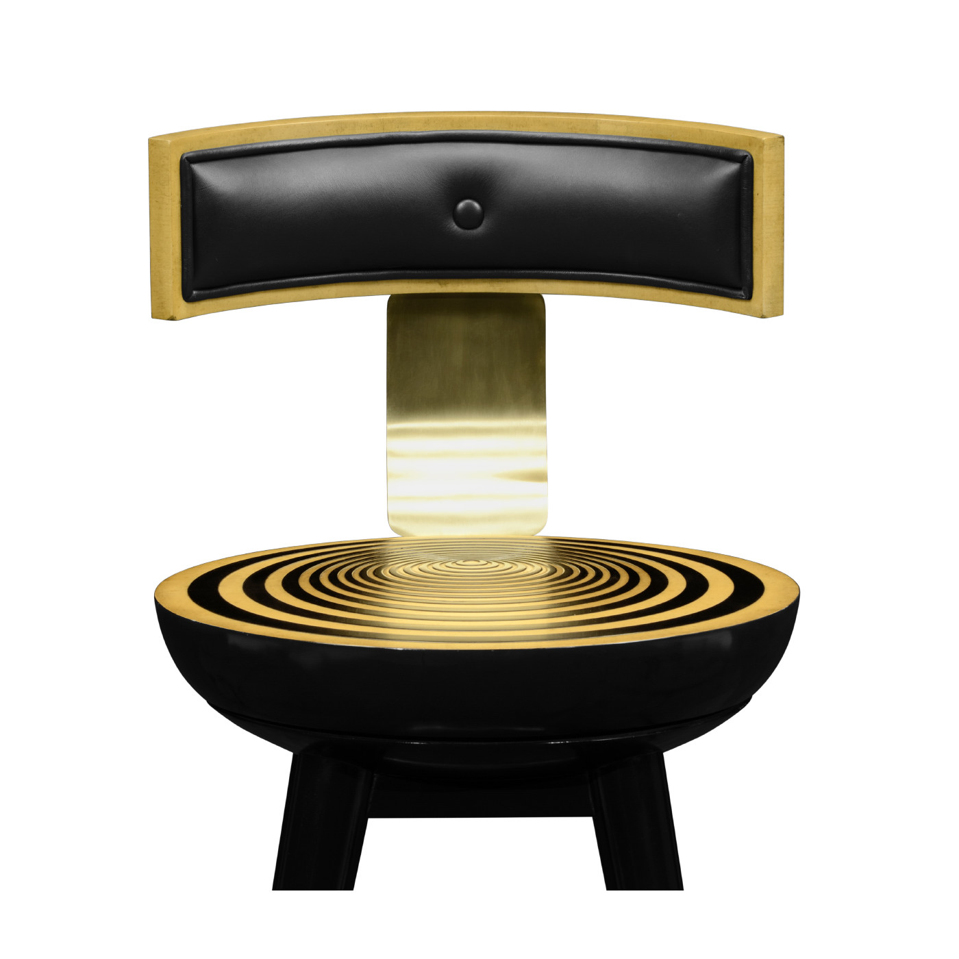 Swivel Counter Stool with Back Support