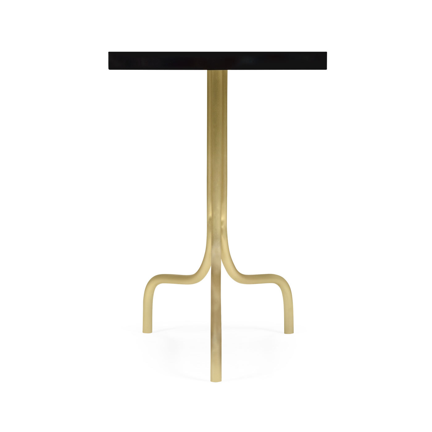 Oval Sofa Table with Tripod Base