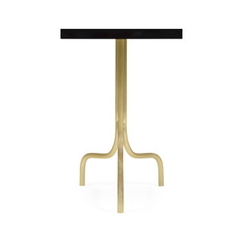 Oval Sofa Table with Tripod Base