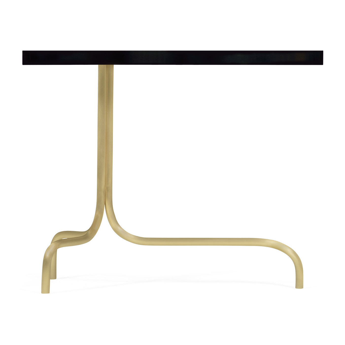 Oval Sofa Table with Tripod Base