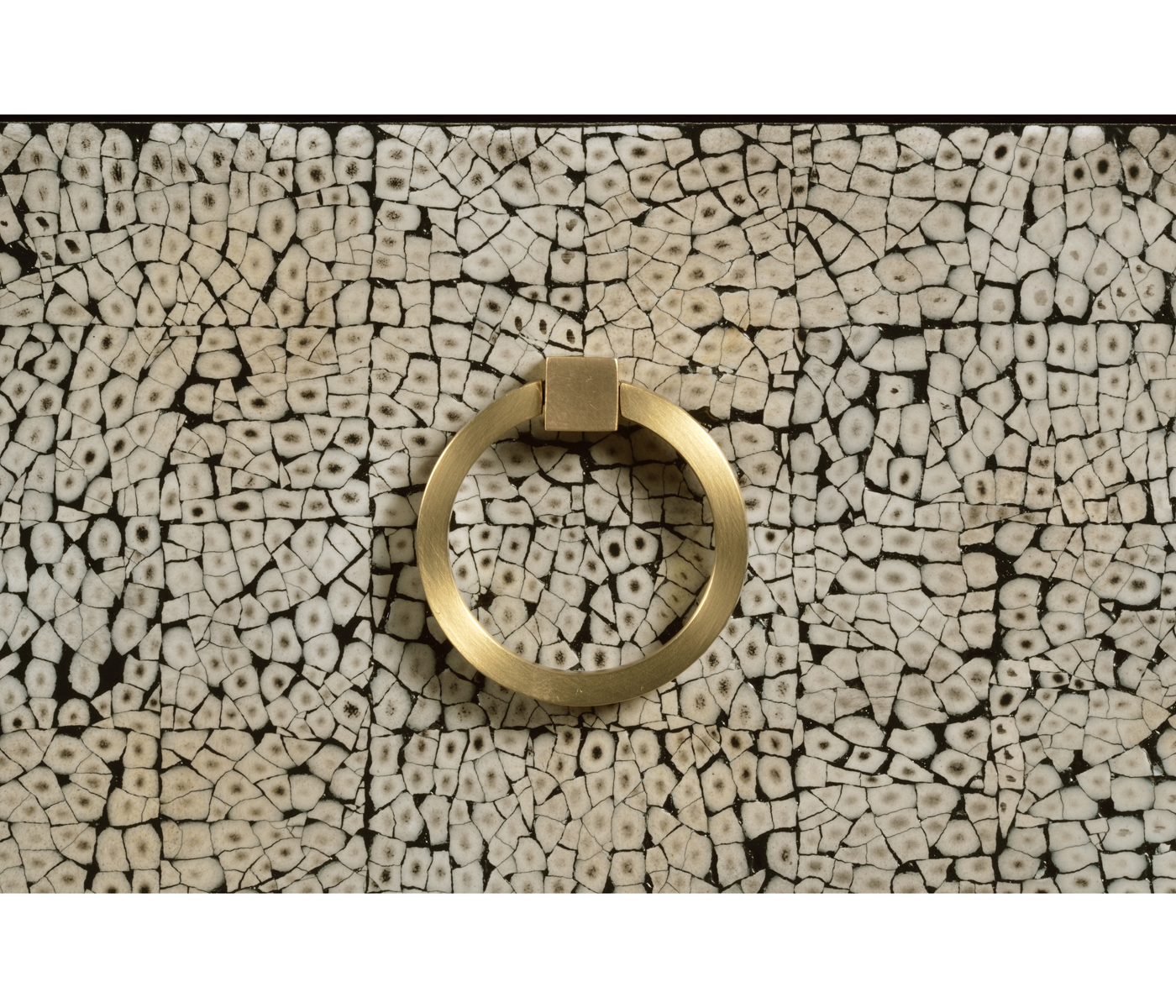 Small Light Grey Eggshell Chest of Drawers