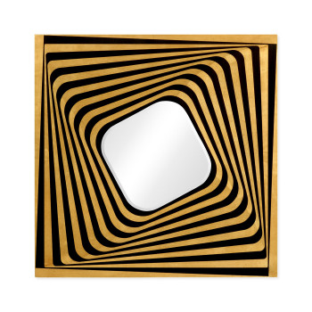 Psychedelic Op Art Mirror