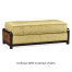 Sonokelling & Brown Rattan Ottoman
