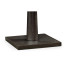 Square Dark Brown Ash Dining Table 35