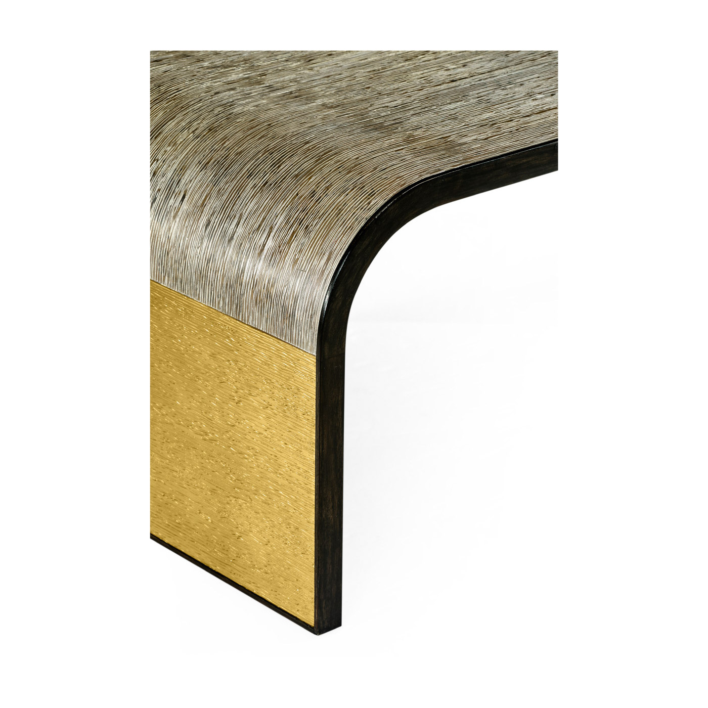 Fusion Etched Brass Cocktail Table