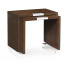 Campaign Style Dark Santos Rosewood Sliding Nesting Tables