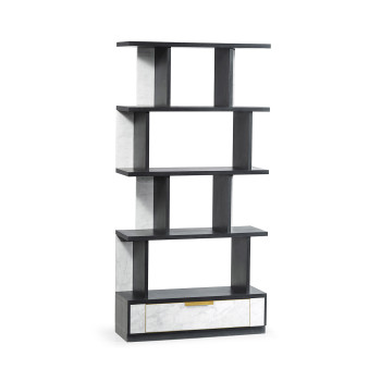 Fusion Étagère with Bottom Drawer