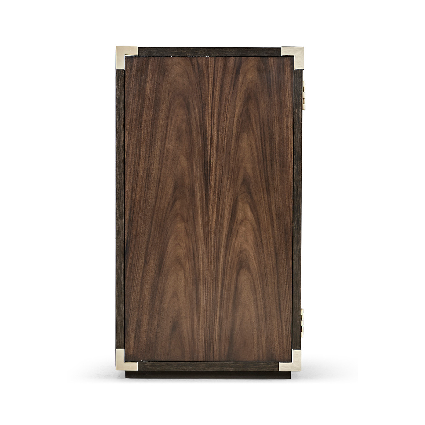 Campaign Style Dark Santos Rosewood Storage Cabinet