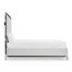 Campaign Style Ebonised Oak UK Queen Bed