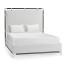 Campaign Style Ebonised Oak UK Queen Bed