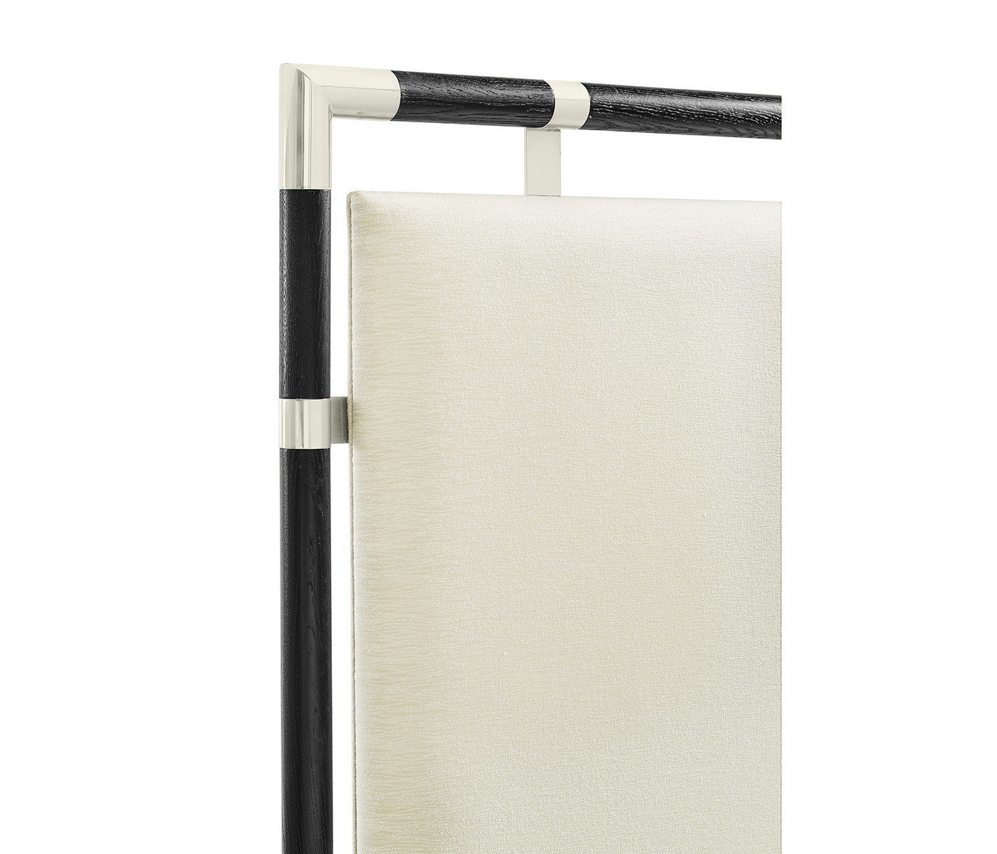 Campaign Style Ebonised Oak US King Bed