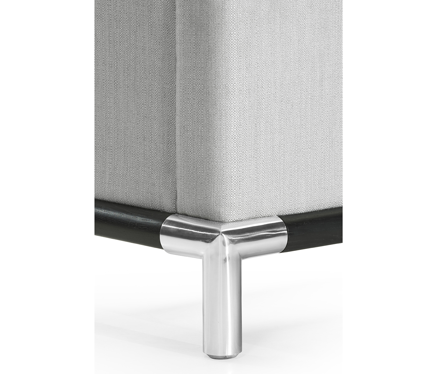 Campaign Style Ebonised Oak US King Bed