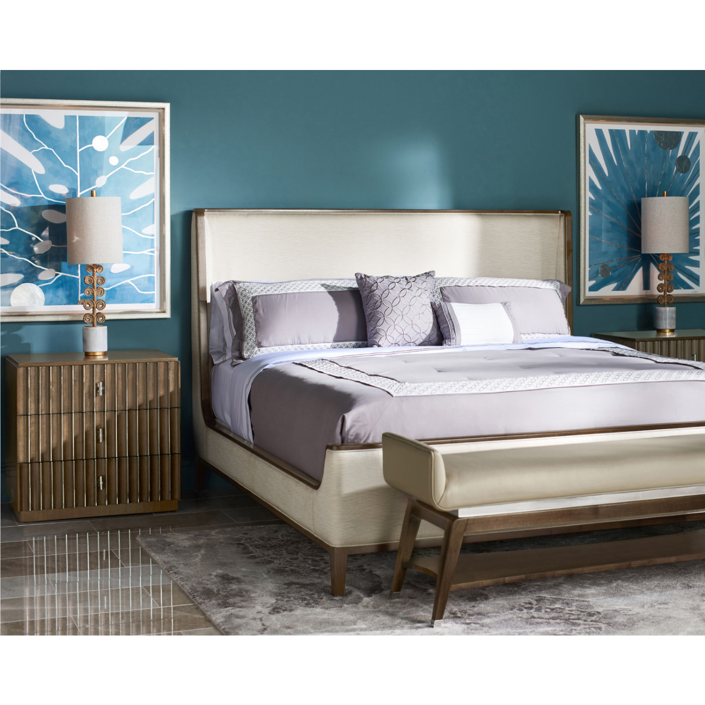 Gatsby Contemporary Cali King Bed