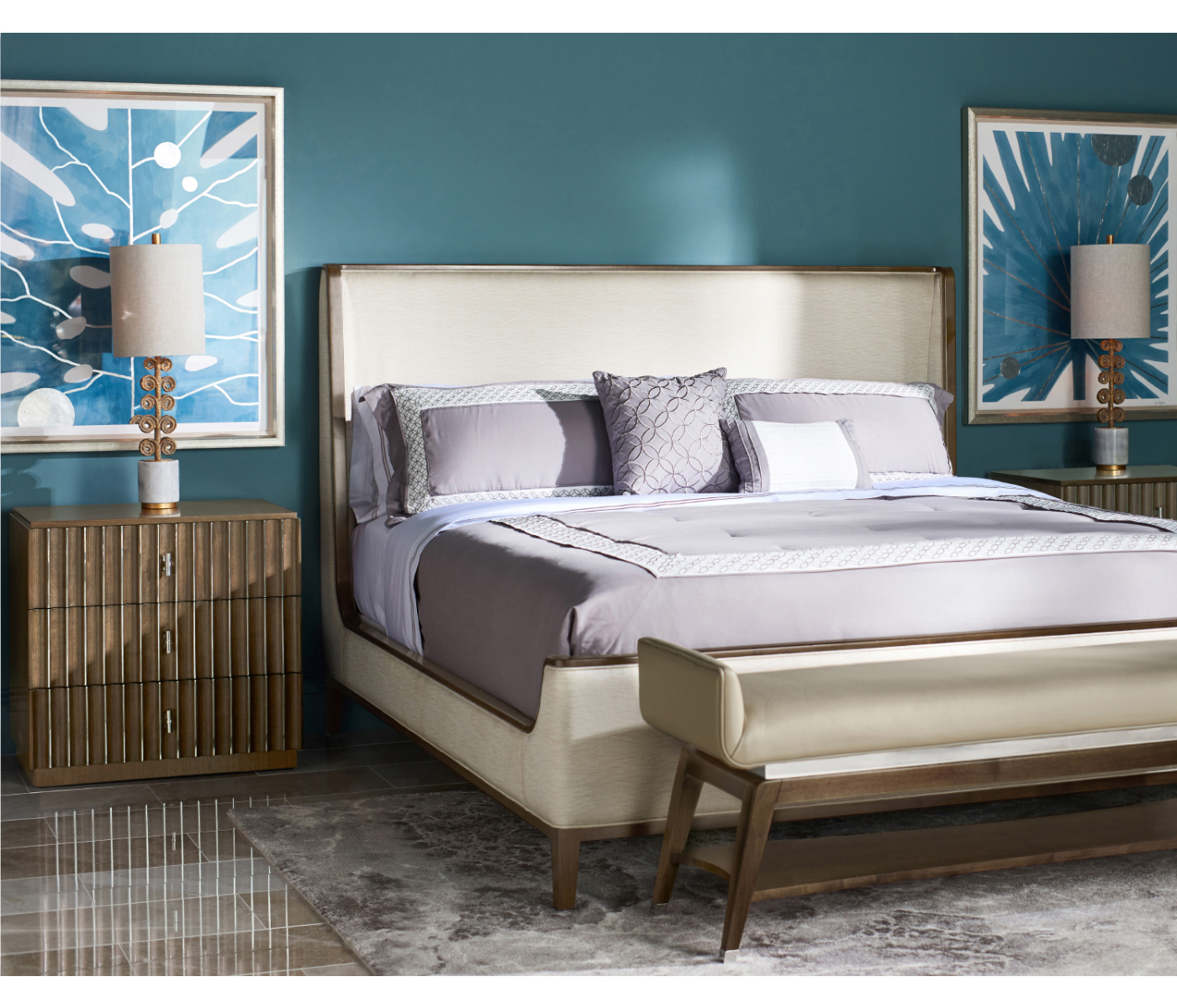 Gatsby Contemporary US Queen Bed