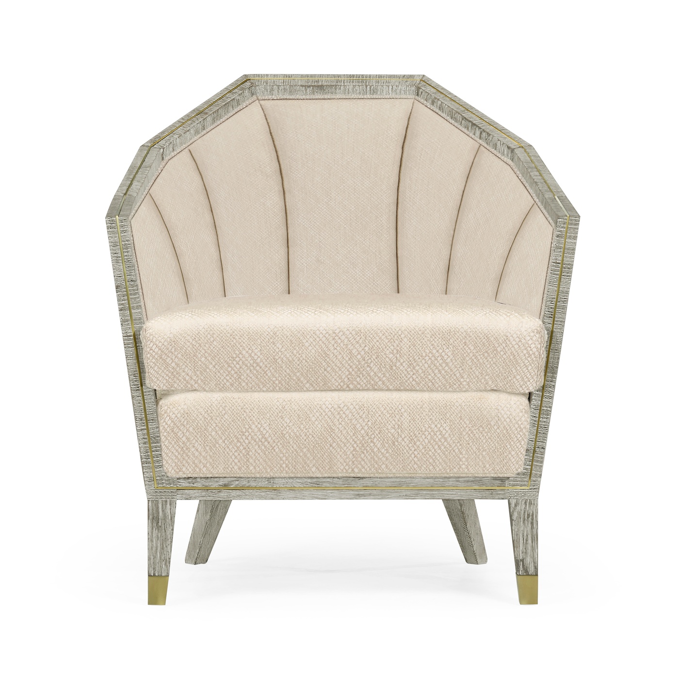 Geometric Light Oak Chair