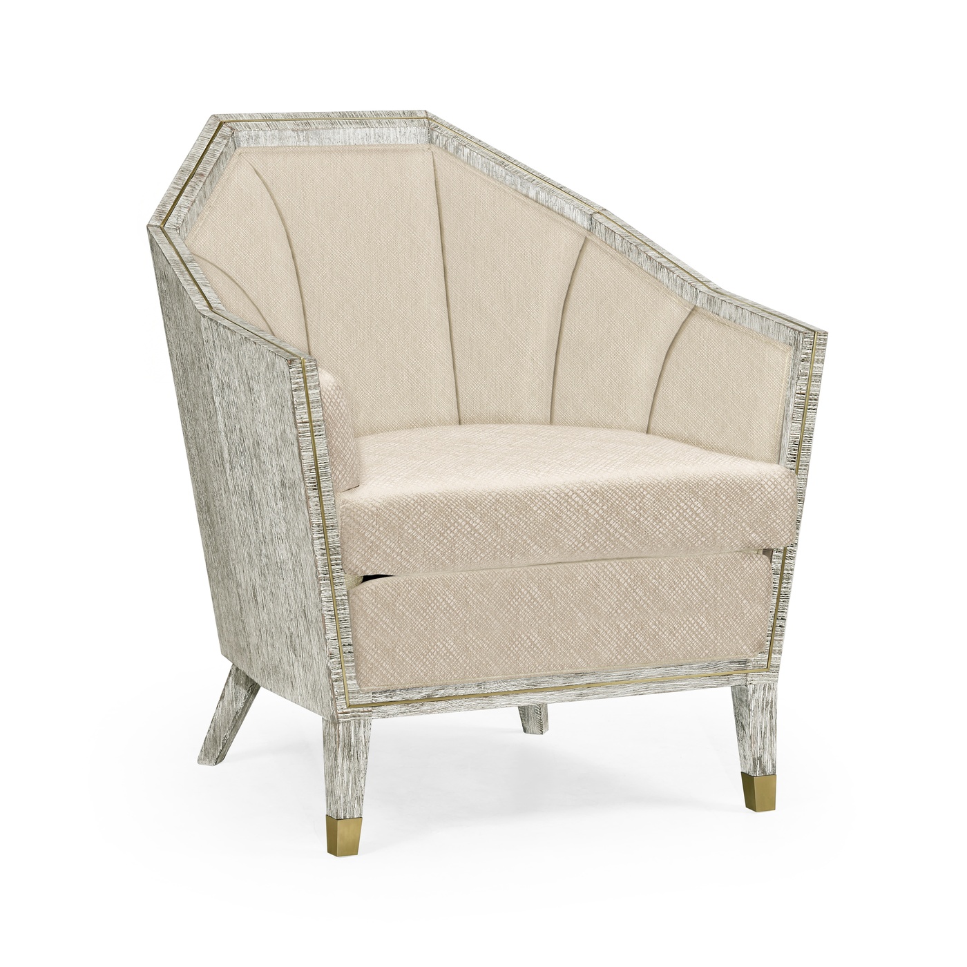 Geometric Light Oak Chair