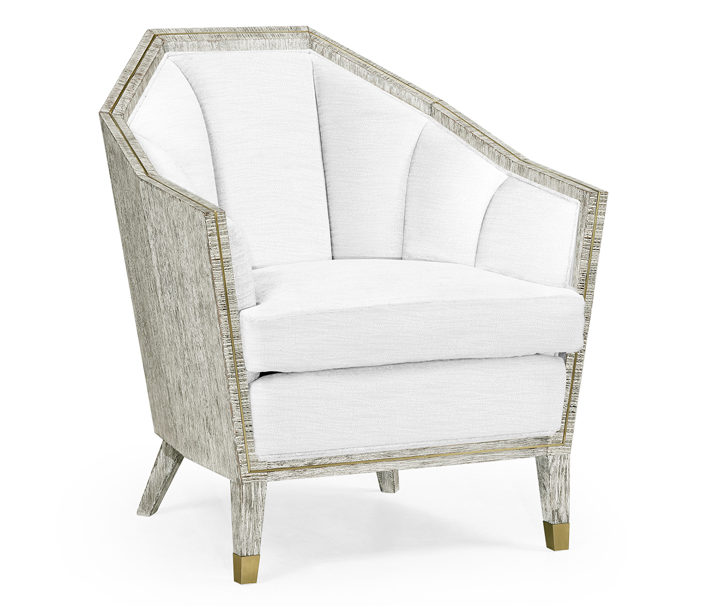 Geometric Light Oak Chair