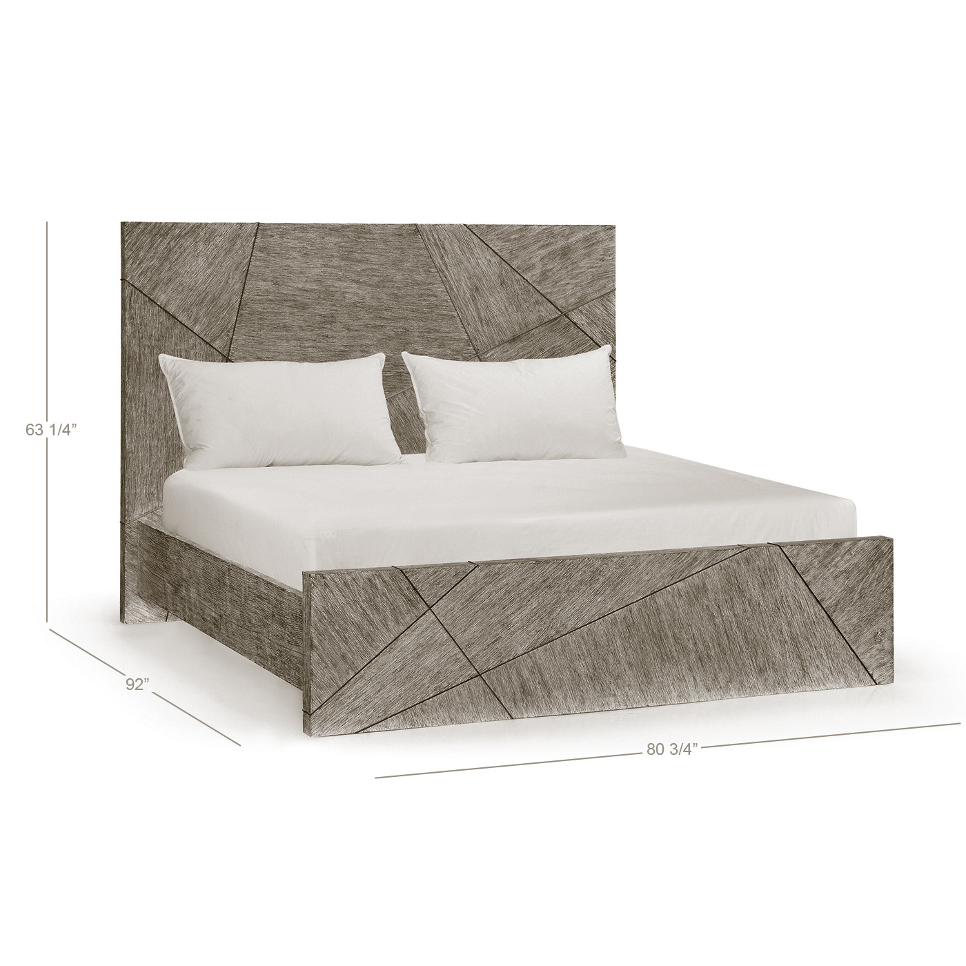 Geometric Cali King Bed