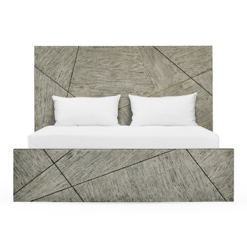 Geometric UK Queen Bed