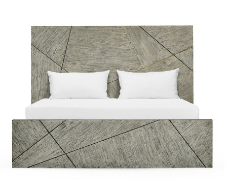 Geometric UK Queen Bed