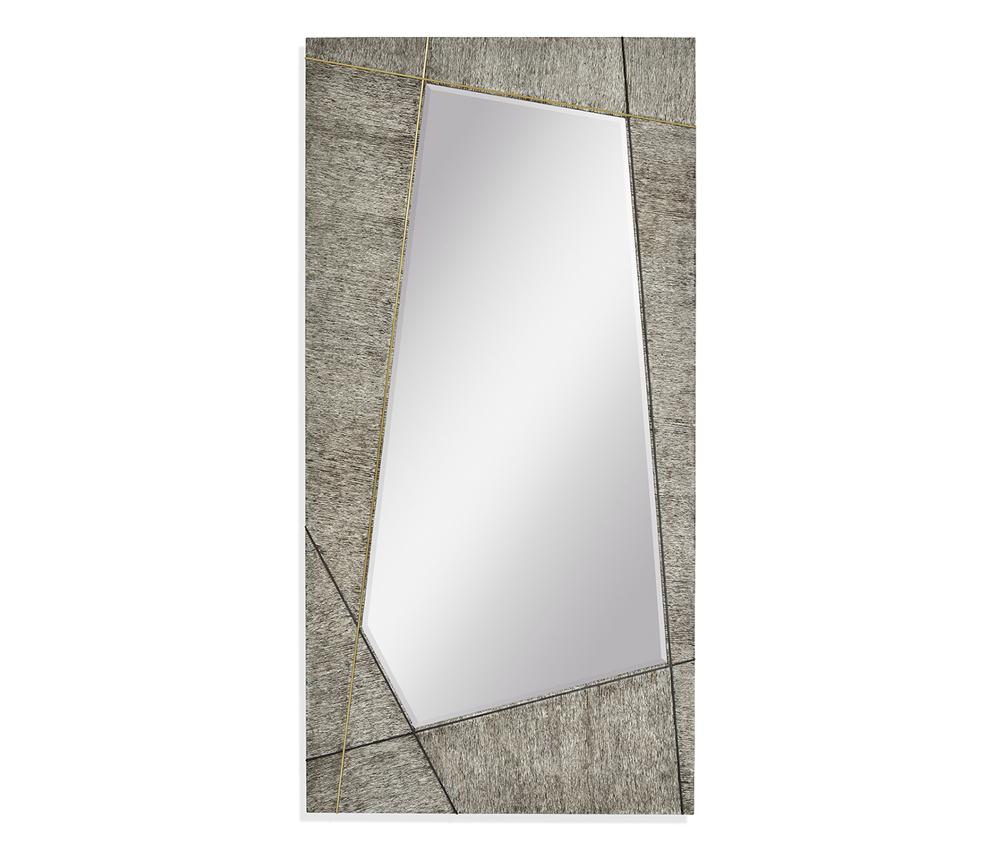 Geometric Floor Mirror