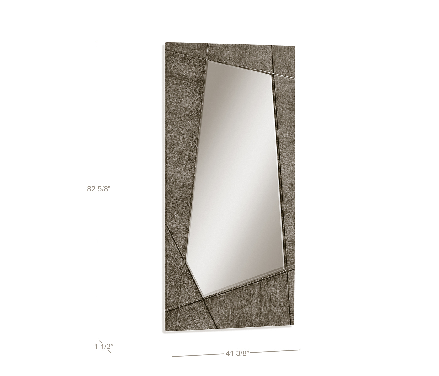 Geometric Floor Mirror