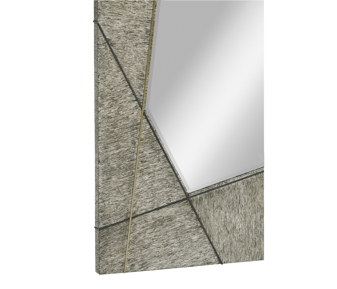 Geometric Floor Mirror
